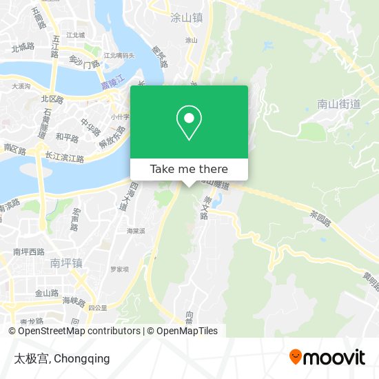 太极宫 map