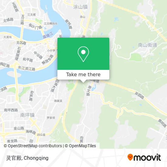 灵官殿 map