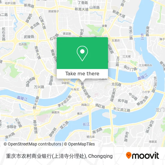 重庆市农村商业银行(上清寺分理处) map