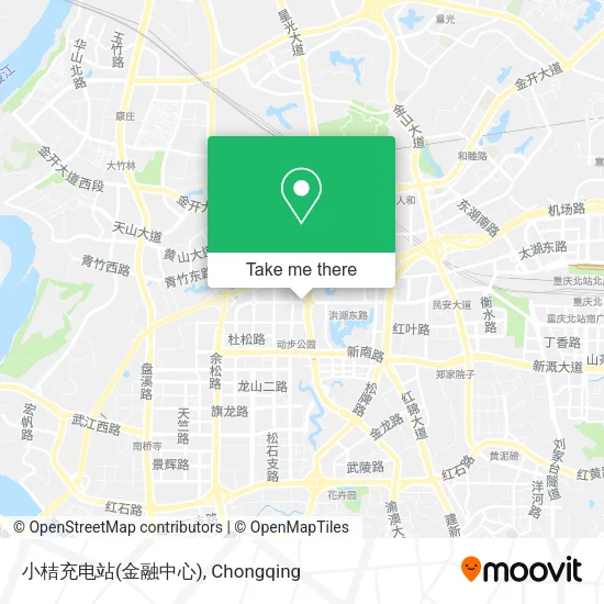 小桔充电站(金融中心) map