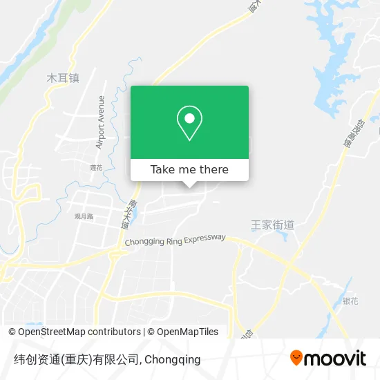 纬创资通(重庆)有限公司 map