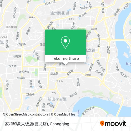 家和印象大饭店(盘龙店) map