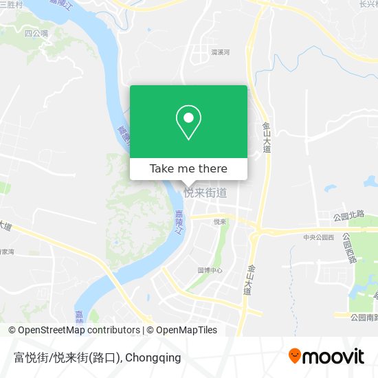 富悦街/悦来街(路口) map