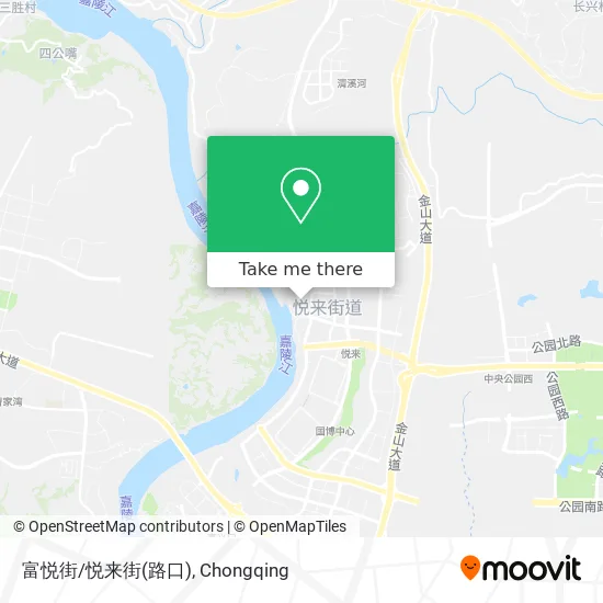 富悦街/悦来街(路口) map