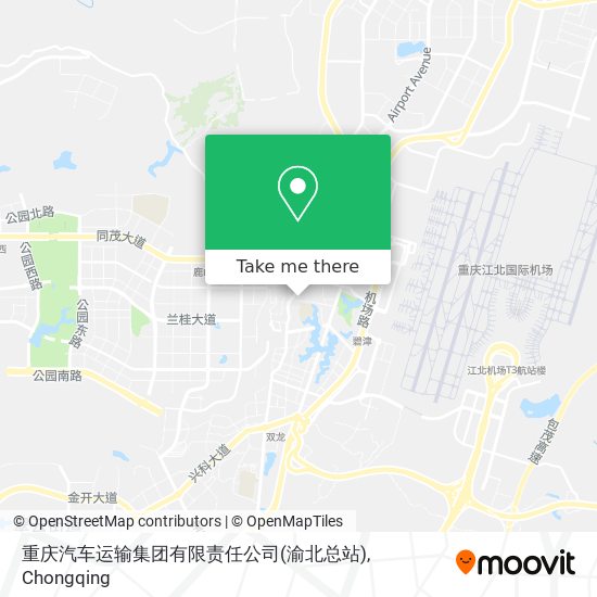 重庆汽车运输集团有限责任公司(渝北总站) map