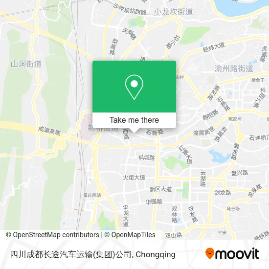 四川成都长途汽车运输(集团)公司 map