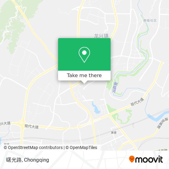 曙光路 map