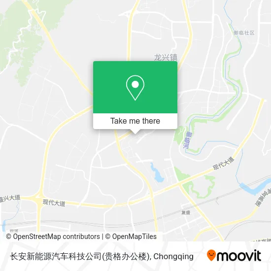长安新能源汽车科技公司(贵格办公楼) map