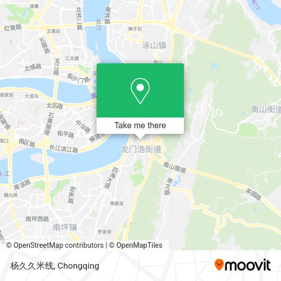 杨久久米线 map