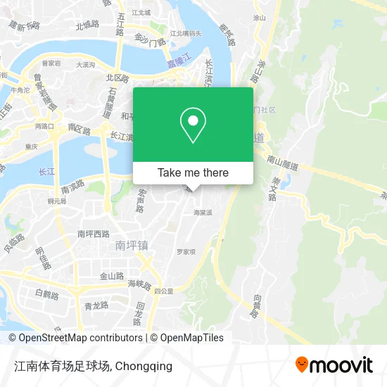 江南体育场足球场 map