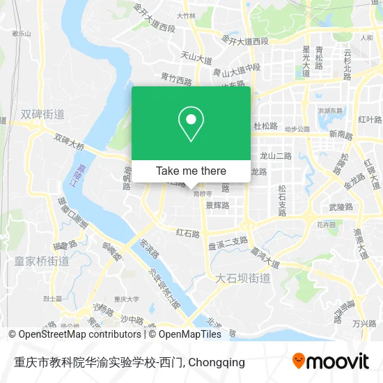 重庆市教科院华渝实验学校-西门 map