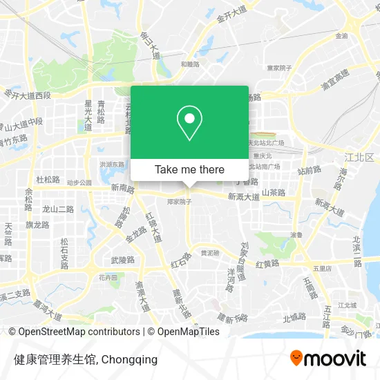 健康管理养生馆 map