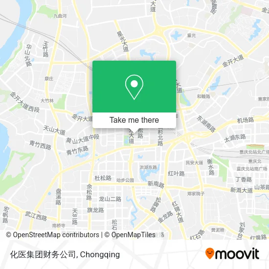 化医集团财务公司 map