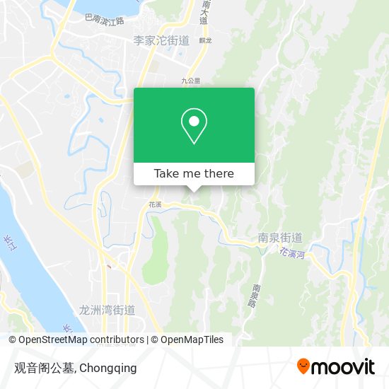 观音阁公墓 map