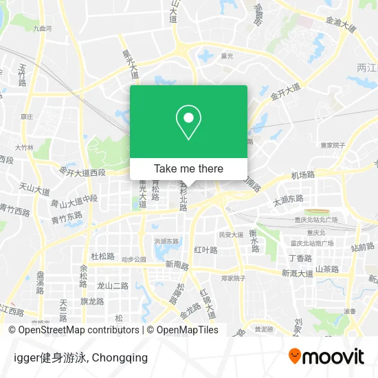 igger健身游泳 map
