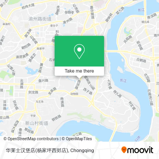 华莱士汉堡店(杨家坪西郊店) map