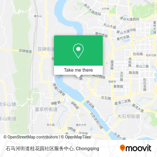 石马河街道桂花园社区服务中心 map