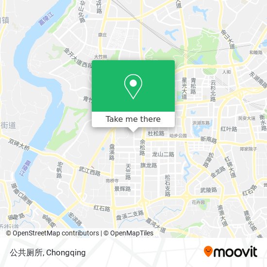公共厕所 map
