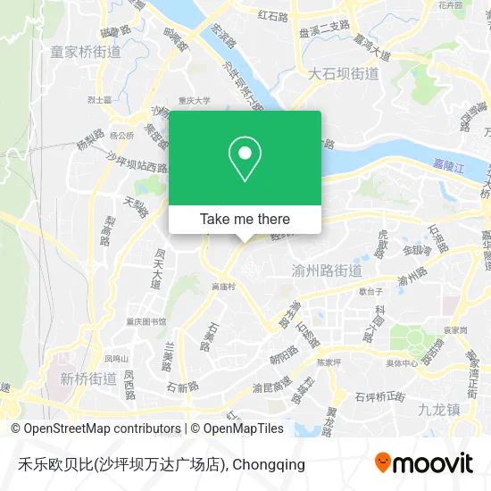 禾乐欧贝比(沙坪坝万达广场店) map
