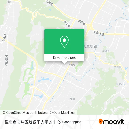 重庆市南岸区退役军人服务中心 map