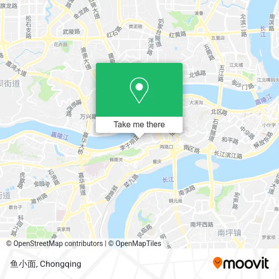 鱼小面 map