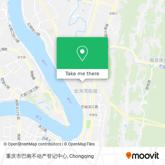 重庆市巴南不动产登记中心 map
