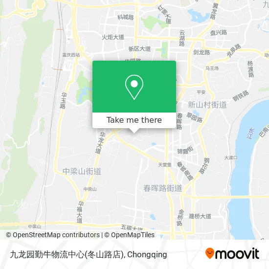 九龙园勤牛物流中心(冬山路店) map