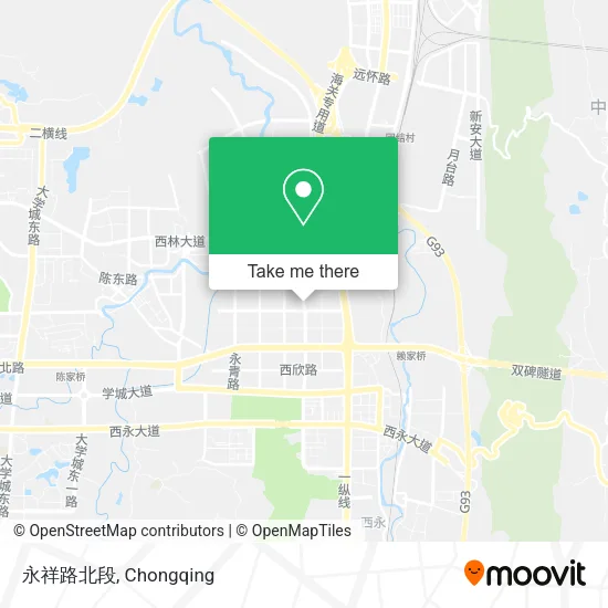 永祥路北段 map