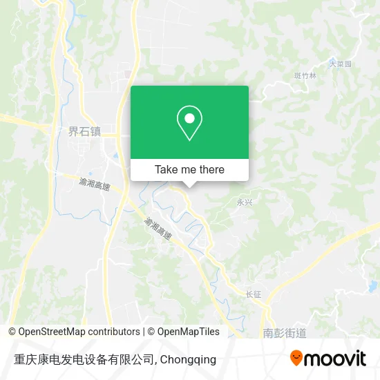 重庆康电发电设备有限公司 map