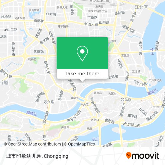 城市印象幼儿园 map
