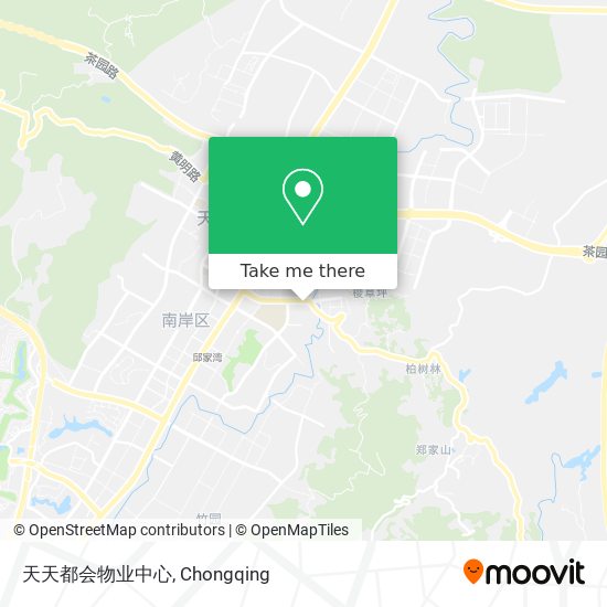 天天都会物业中心 map