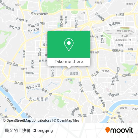 民又的士快餐 map