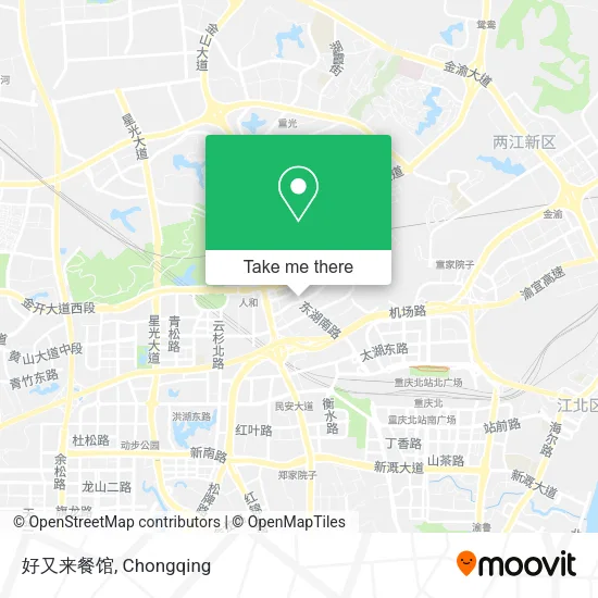好又来餐馆 map