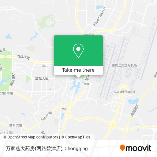 万家燕大药房(两路碧津店) map