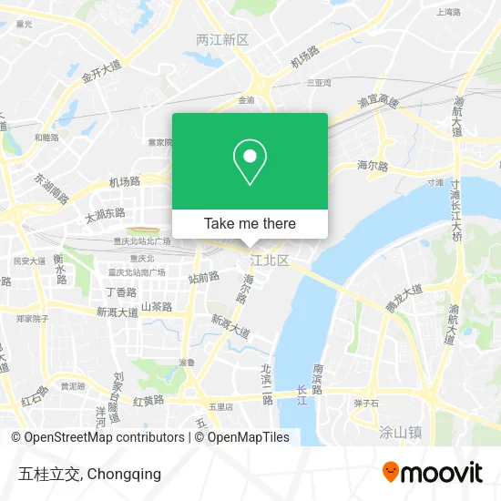 五桂立交 map