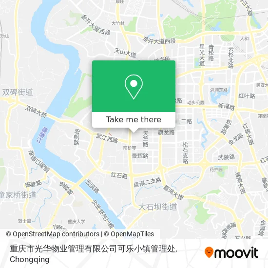 重庆市光华物业管理有限公司可乐小镇管理处 map