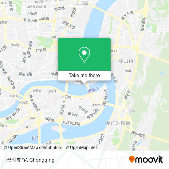 巴渝餐馆 map