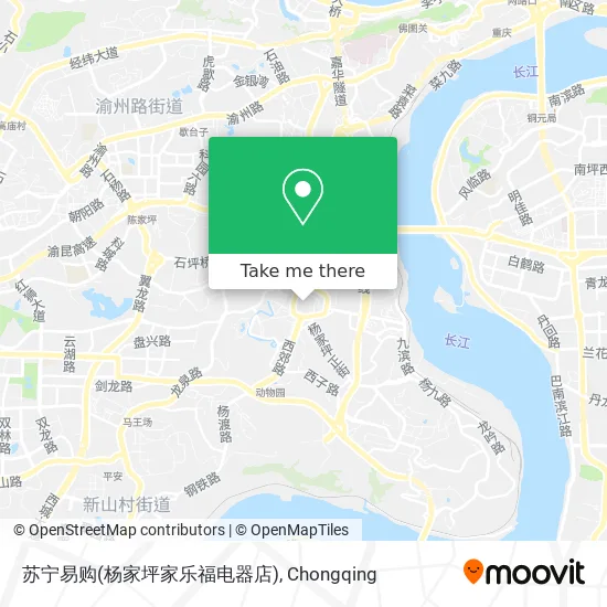 苏宁易购(杨家坪家乐福电器店) map
