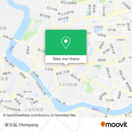 家乐福 map