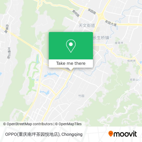 OPPO(重庆南坪茶园悦地店) map