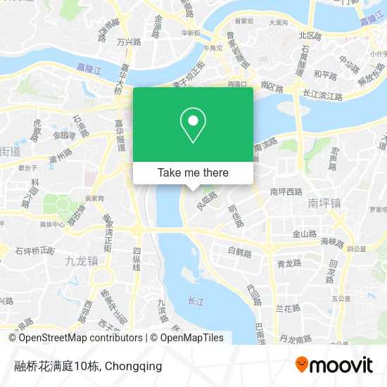 融桥花满庭10栋 map