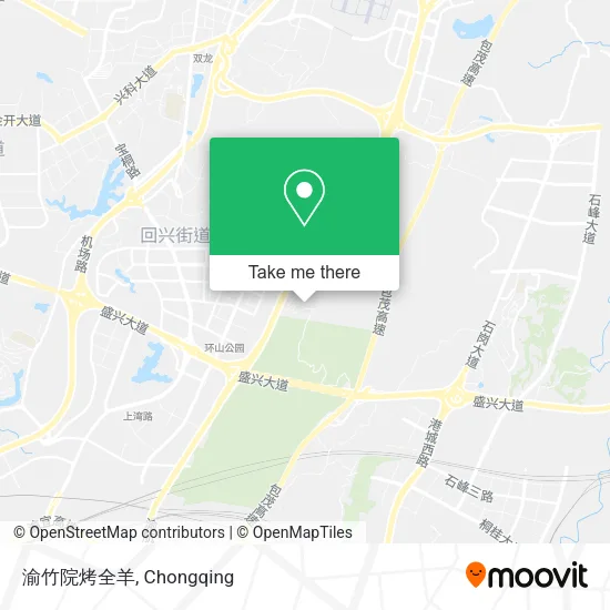 渝竹院烤全羊 map