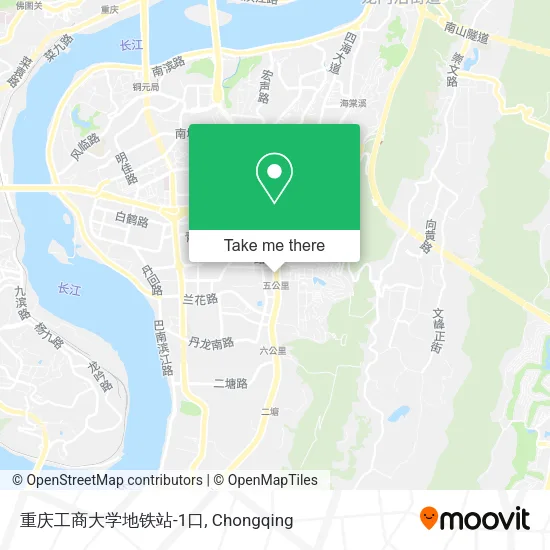 重庆工商大学地铁站-1口 map