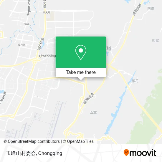 玉峰山村委会 map