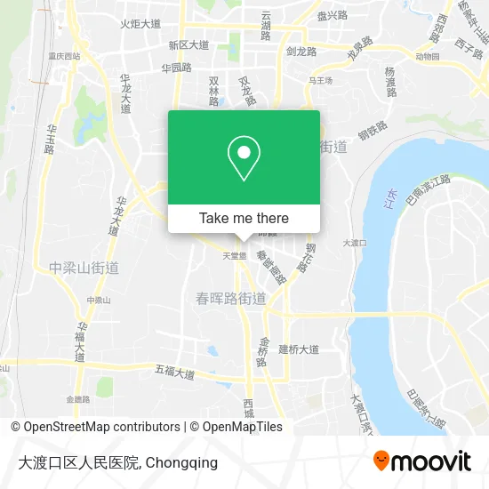 大渡口区人民医院 map