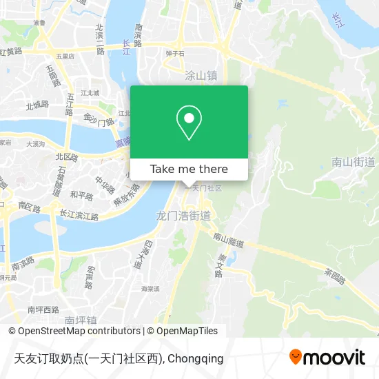 天友订取奶点(一天门社区西) map