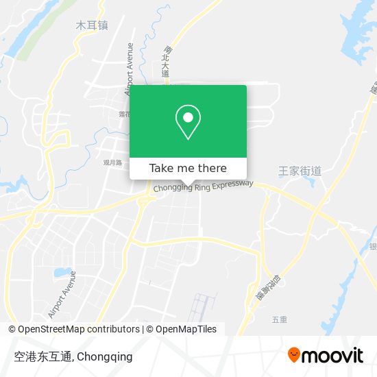 空港东互通 map