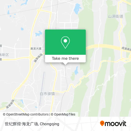 世纪辉煌·海龙广场 map