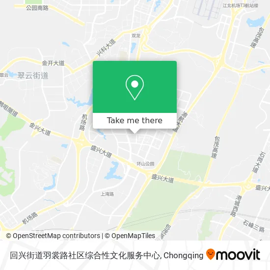 回兴街道羽裳路社区综合性文化服务中心 map