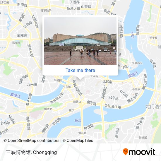 三峡博物馆 map